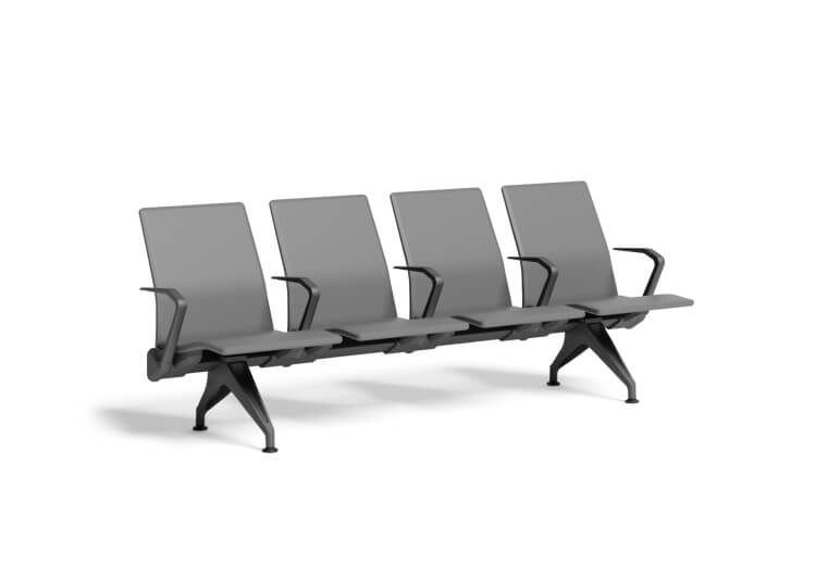 PZ Series  Airport Public Benches 4 Seater 